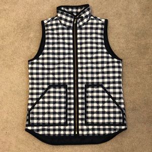 J.Crew Factory Gingham Vest